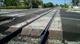 Figure 1. Example of flangeway gap filler at a grade crossing in Opa Locka, FL Image Credit: Volpe Center