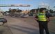 Figure 6. Example of a w enforcement official presence at a grade crossing Image Credit: Volpe Center
