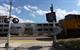 Figure 5. Example of a second train warning system at a crossing in Elmhurst, IL. Image Credit: Volpe Center